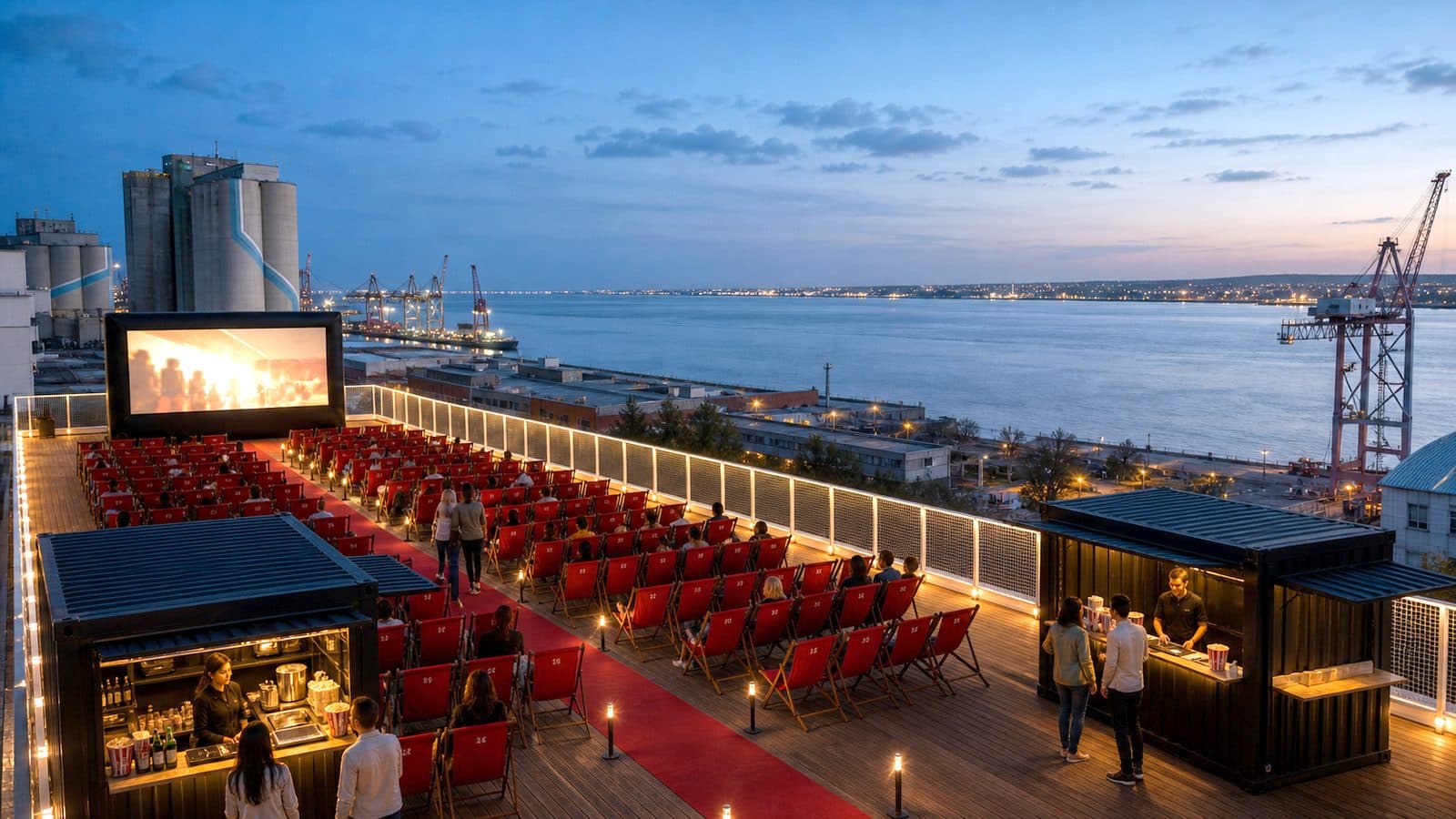 Beato Riverside Rooftop venue
